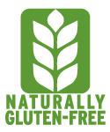  Naturally gluten-free